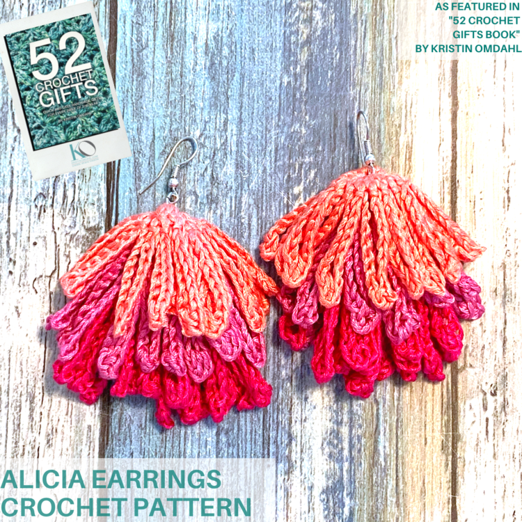 Spiral Earrings, Crochet Earrings Pattern, PDF File - pattern for beginners Crochet  pattern by SueSmithDesigns | LoveCrafts