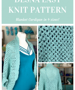 Desna Knit Shrug Pattern by Kristin Omdahl