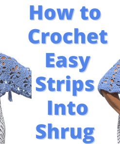Sporty Luna Shrug Crochet Pattern