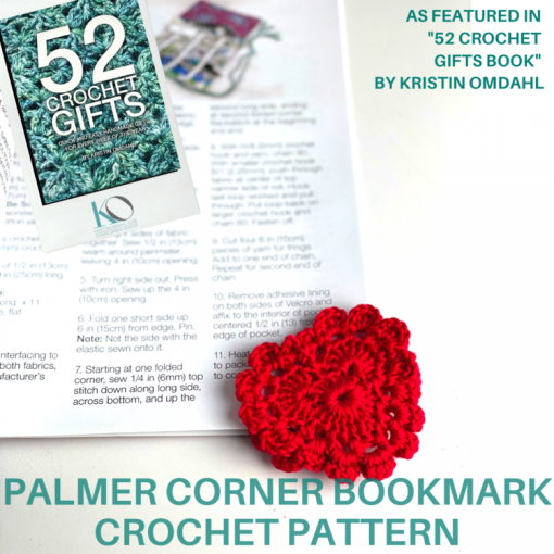 Palmer Corner Bookmark Crochet Pattern