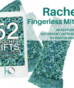 Rachel Fingerless Mitts Crochet Pattern by Kristin Omdahl