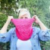 Roxy knit cowl handmade gift