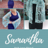 Samantha Knit Shawl Pattern by Kristin Omdahl