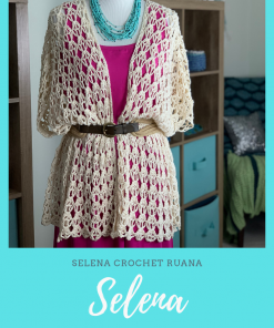 Selena Ruana Crochet Pattern