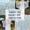 Summer Love Crochet Vest pattern by Kristin Omdahl