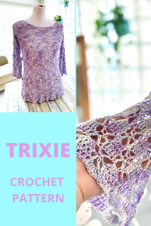 Trixie Crochet Pullover Pattern