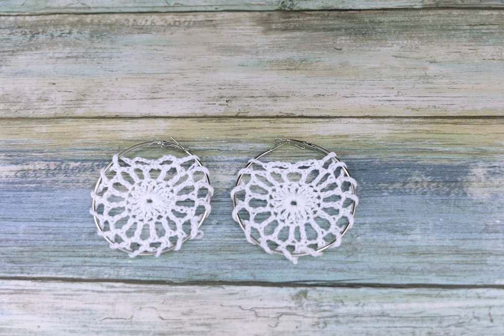 Beautiful Crochet Earrings - Free Patterns