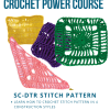 Crochet Power Sc Dtr Course taught by Kristin Omdahl