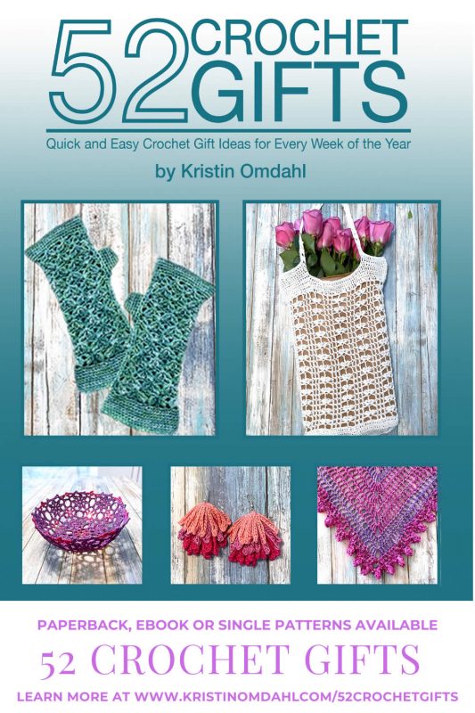 52 crochet gifts book by Kristin Omdahl