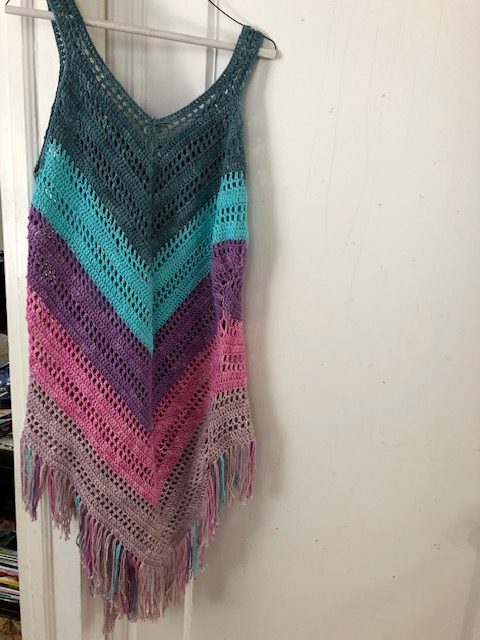 Janet's Sea Breeze Crochet Beach Coverup Project | Kristin Omdahl