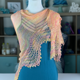 Tasha Shawl Pattern from Layers Knit Book by Kristin Omdahl 