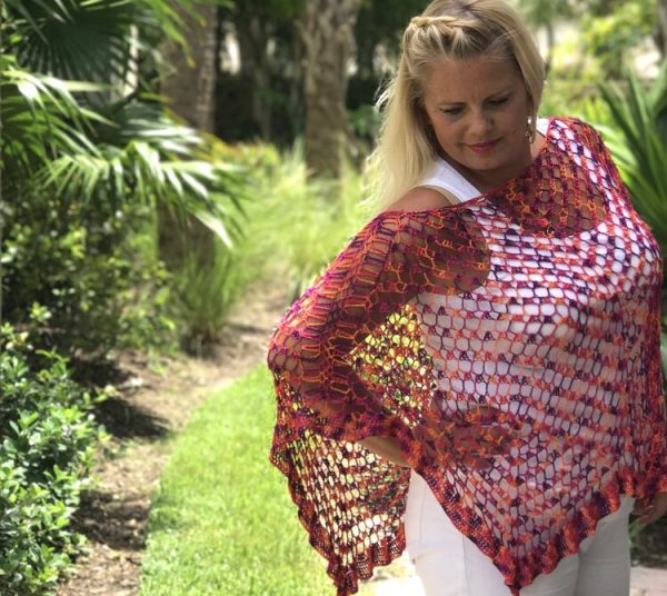 Celebration Poncho Crochet Pattern