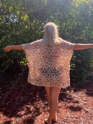 Audra. Crochet Motif Poncho