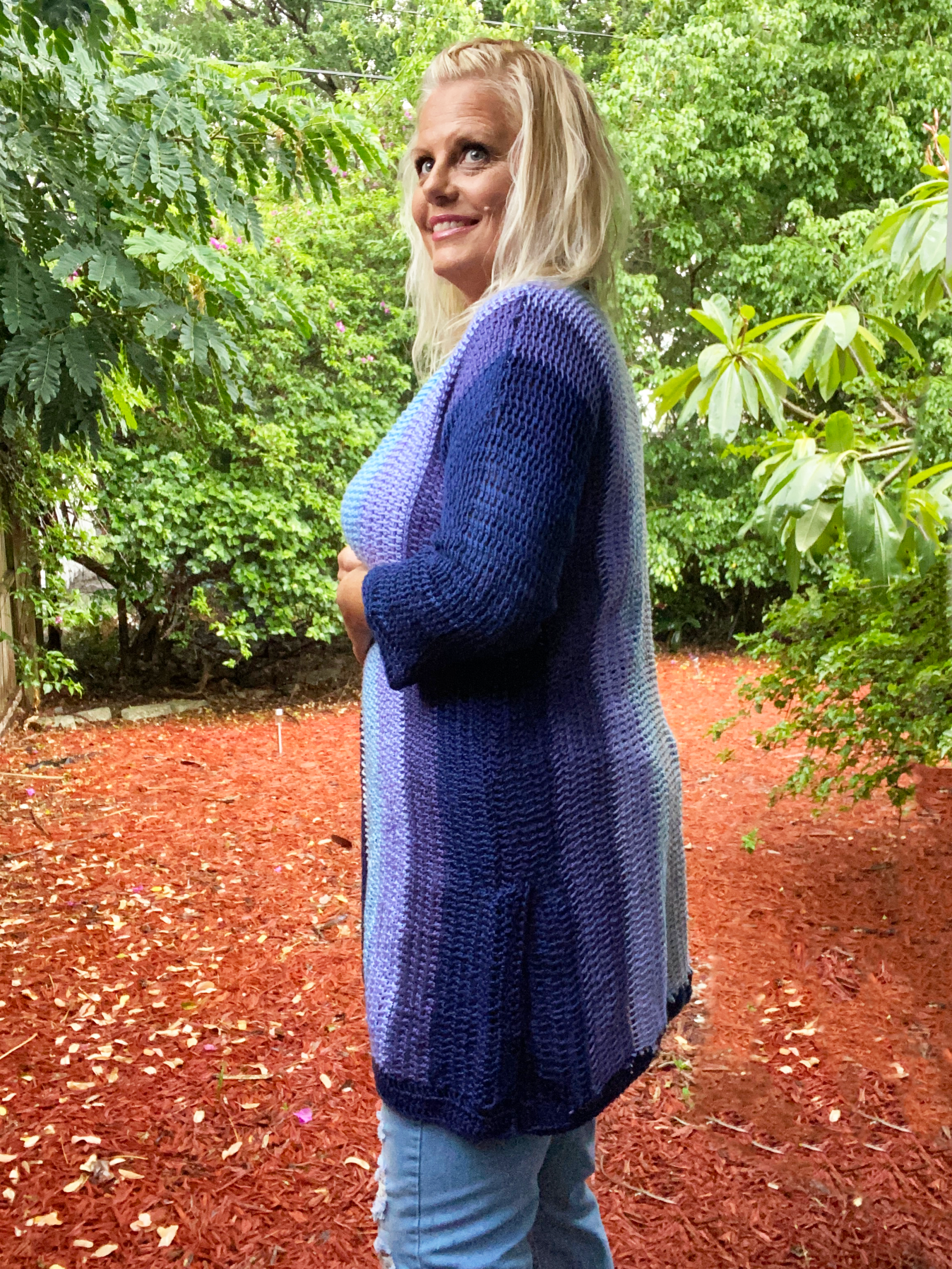 Camila Tunisian Crochet Cardigan Pattern - Image 4