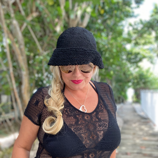 Solana Bucket Hat Airy Knit Pattern - Image 9