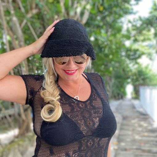 Solana Bucket Hat Airy Knit Pattern - Image 10