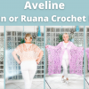 Aveline crochet pattern by Kristin Omdahl