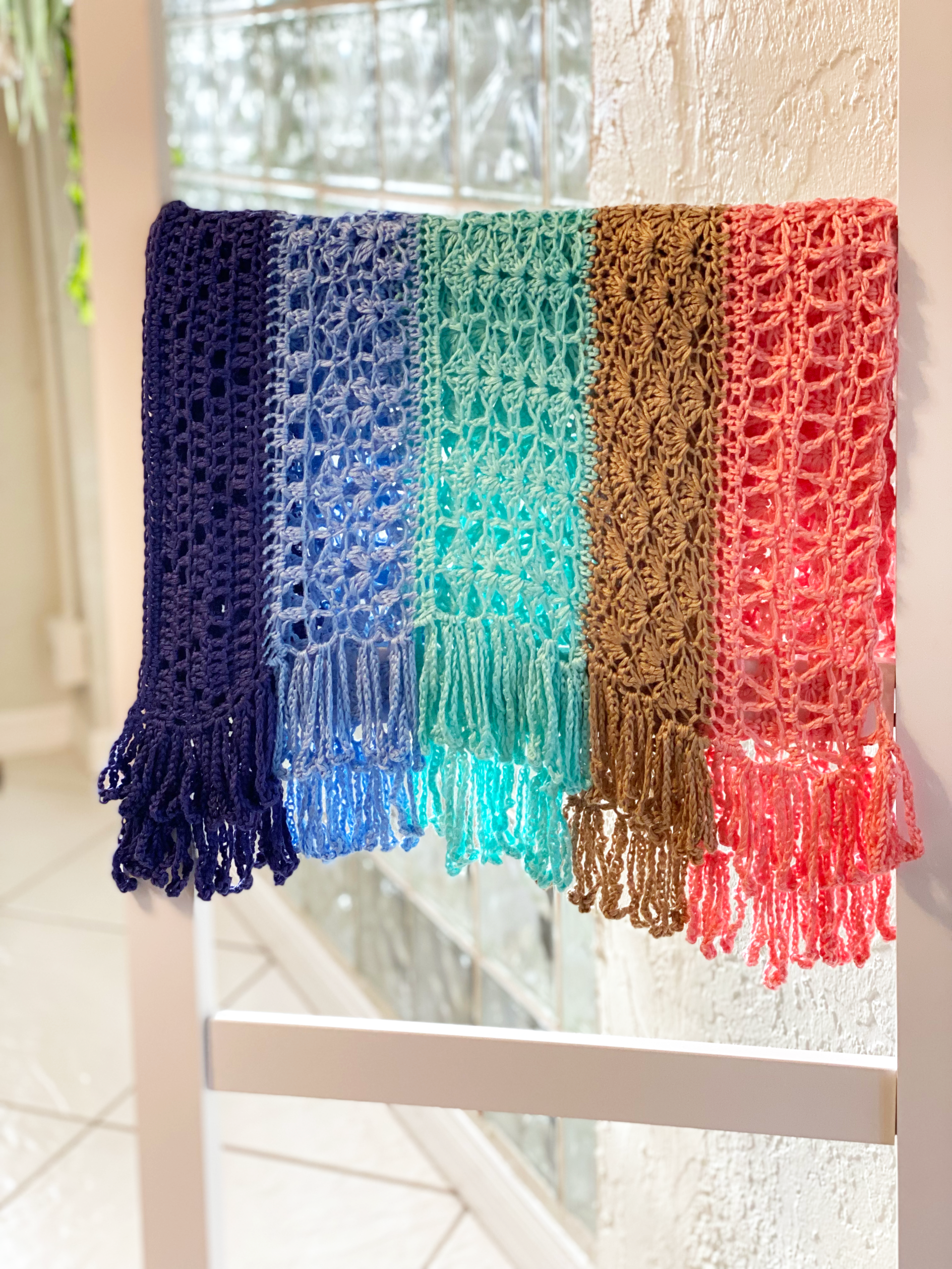 Layla Stitch Sampler Crochet Shawl Pattern - Image 3
