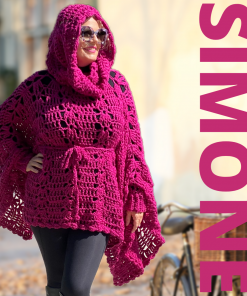 Simone Crochet Poncho Pattern