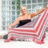 Heart Throb Knit Shawl Pattern by Kristin Omdahl