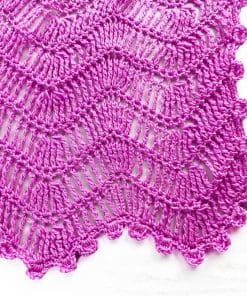 Alternative view of Mary Jane Shawl Crochet Pattern