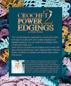 Crochet Power 2 Edgings book by Kristin Omdahl back cover