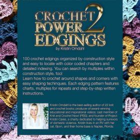 Crochet Power 2 Edgings book by Kristin Omdahl back cover