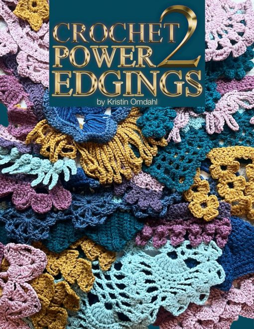 Crochet Power 2 Edgings book by Kristin Omdahl front cover