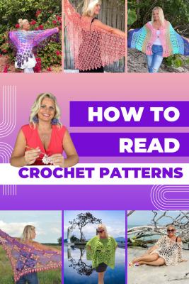 how to read crochet patterns with Kristin Omdahl