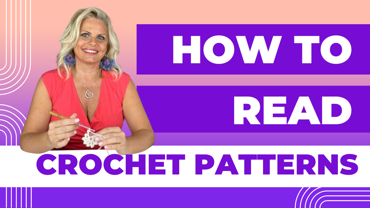 how to read crochet patterns with Kristin Omdahl