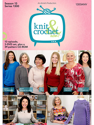 DVD Box set season 13 Knit and Crochet Now!