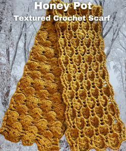 Honey Pot Crochet Scarf Pattern