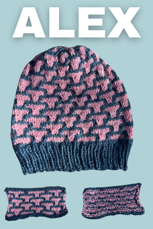 Alex Knit Hat Pattern by Kristin Omdahl