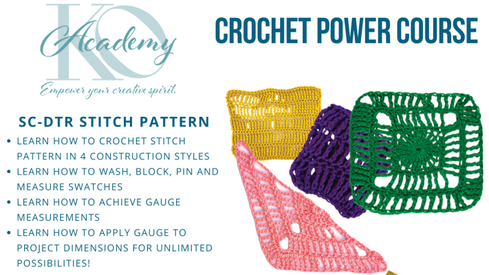 Crochet Power Sc Dtr Course