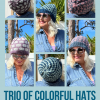 Trio of Colorful Hats Knitting Course