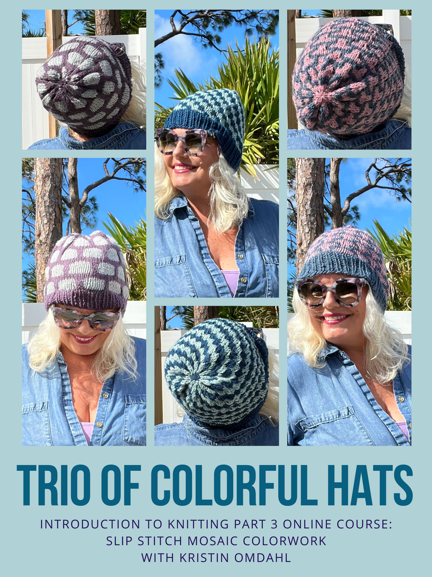 24 Crochet Hats Book by Kristin Omdahl Interesting Techniques and Inclusive  Sizes 