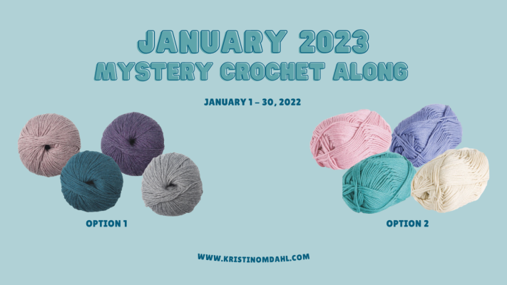 Mystery crochet along Kristin Omdahl