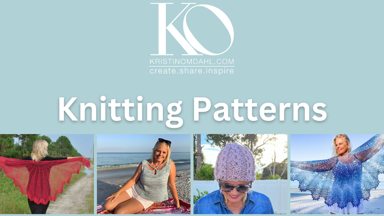 knitting patterns by Kristin Omdahl
