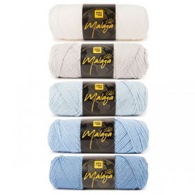 Malaga color pack yarns from Hobbii Yarn