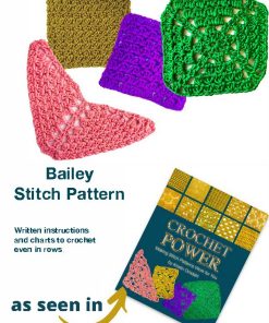 Bailey stitch pattern free crochet download