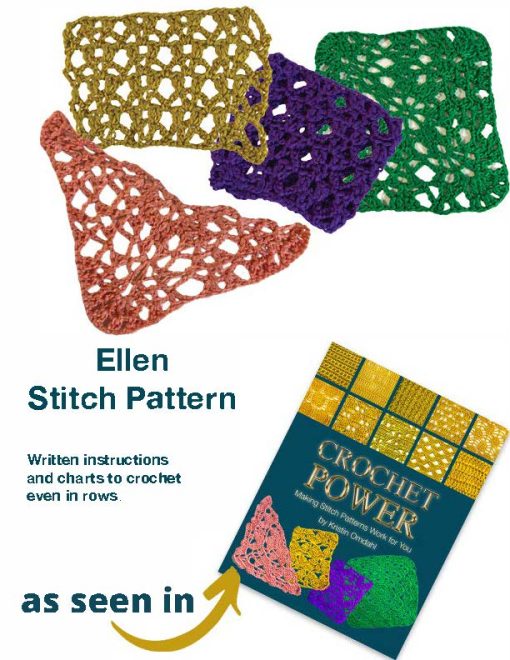 Ellen stitch pattern free crochet download