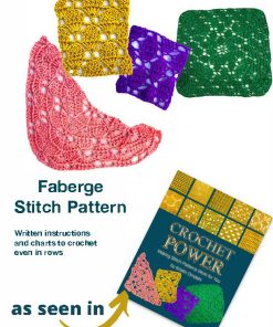 Faberge stitch pattern even in rows free crochet download