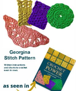 Georgina Even in Rows Stitch Pattern Free Crochet Download