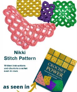 Nikki stitch pattern even in rows free crochet download