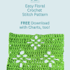 floral crochet stitch pattern free download