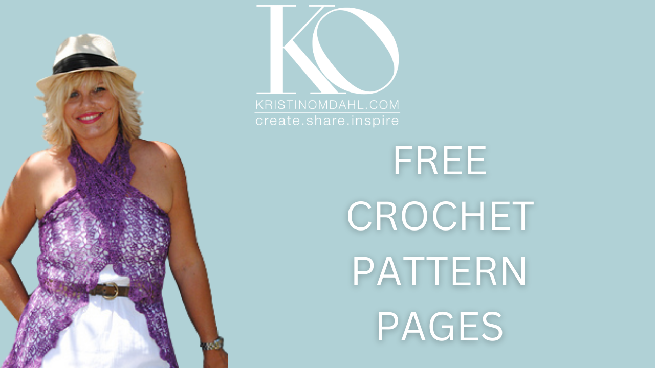 FREE crochet patterns by Kristin Omdahl