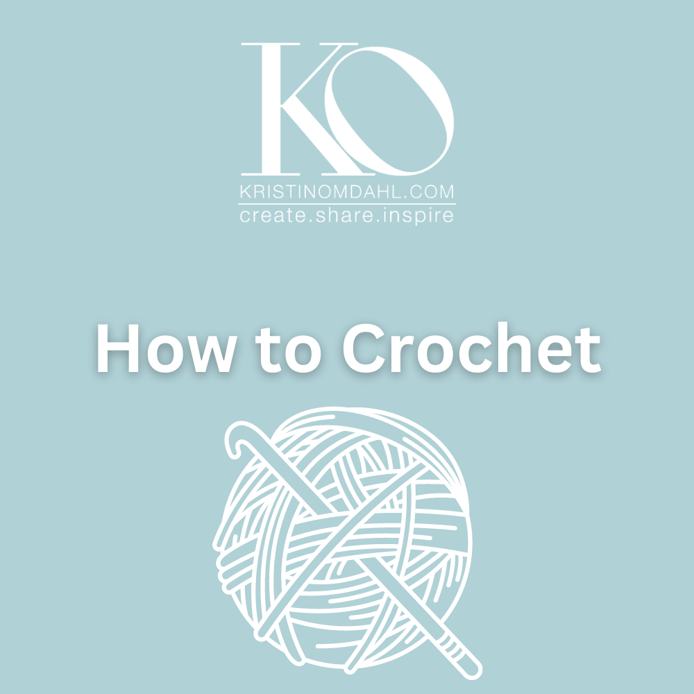 how to crochet with Kristin Omdahl