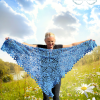 Tranquil Tiles Crochet Shawl Pattern by Kristin Omdahl