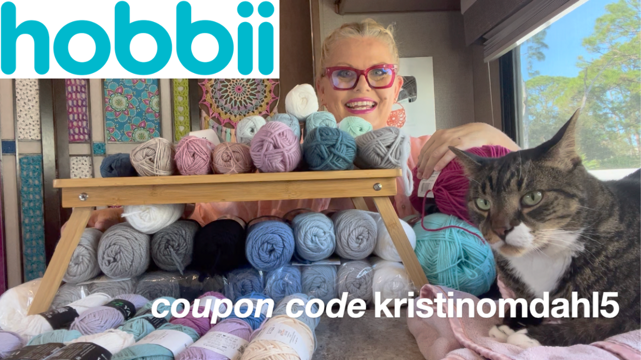 hobbii yarn coupon code kristinomdahl5 from Kristin Omdahl this week only