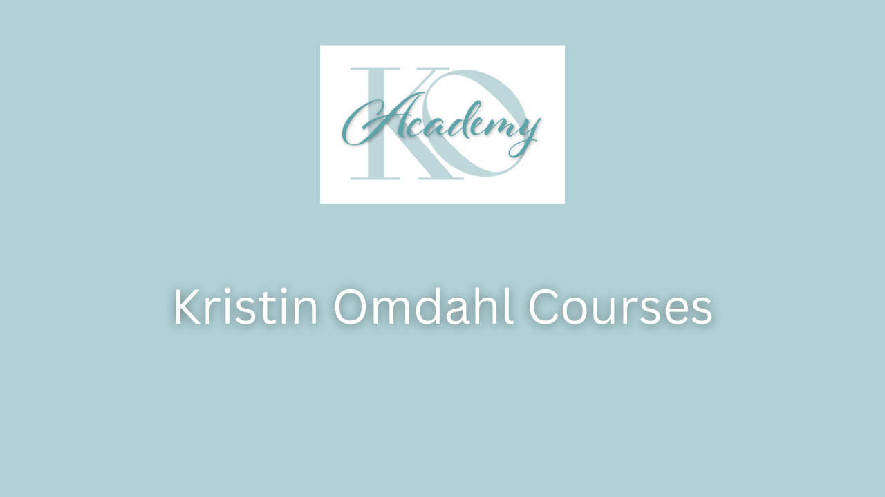 Kristin Omdahl crochet courses